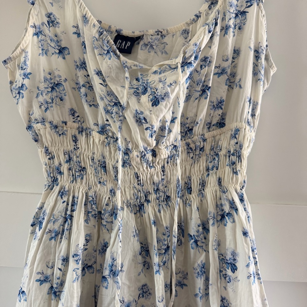 Gap mini smocked dress size large - Picture 7 of 9
